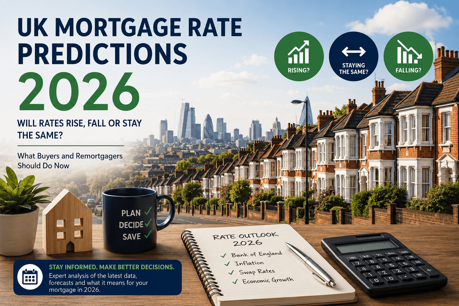 Mortgage Rate Predictions for 2026 UK mortgage rate predictions for 2026